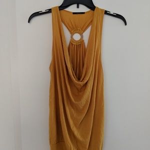 Women's Mustard Color Top